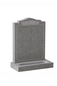 Karin Grey Granite Headstone Suitable For A Churchyard 